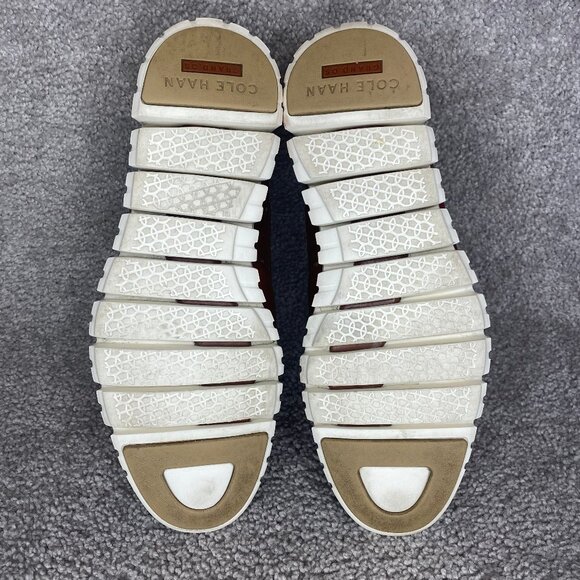 Cole Haan ZeroGrand Wingtip Oxford Dress Shoes British Tan C23741 Men’s US 9.5 M - Picture 7 of 10